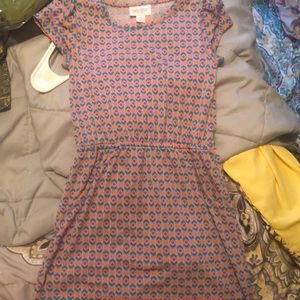 Girls lularoe dress with pockets